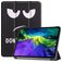 Mobigear Tri-Fold Coque iPad Pro 11 Pouces (2022) Etui - Do Not Touch