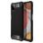 Mobigear Outdoor Coque Samsung Galaxy A12 Coque arrière Rigide Anti-Chocs - Noir
