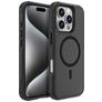 Mobigear Traveller Coque iPhone 16 Pro MagSafe Coque arrière Rigide Anti-Chocs - Noir