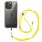 Mobigear Lanyard - Cordon de téléphone universel ajustable - Jaune