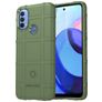 Mobigear Rugged Shield Coque Motorola Moto E30 Coque arrière en TPU Souple Anti-Chocs - Vert