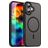 Mobigear Shockproof Coque iPhone 17 MagSafe Coque arrière Rigide - Noir