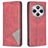 Mobigear Rhombus Slim Housse Xiaomi Redmi 14C Etui - Rouge
