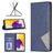 Mobigear Rhombus Slim Housse Samsung Galaxy A73 Etui - Bleu