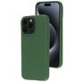 Mobiparts Coque iPhone 15 Pro Max Coque arrière en Silicone - Forest Green
