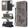 Mobigear Butterfly Housse Samsung Galaxy S20 Etui Porte-Monnaie - Gris