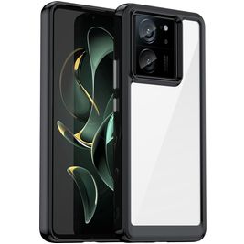Mobigear Crystal Coque Xiaomi 13T Pro Coque arrière Rigide - Noir