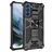 Mobigear Armor Stand Coque Samsung Galaxy S21 FE Coque arrière Rigide Anti-Chocs avec Support Amovible - Noir