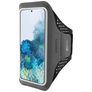 Mobiparts Comfort Fit Brassard Téléphone Samsung Galaxy S20 Brassard Coque de Sport en Neoprène - Noir