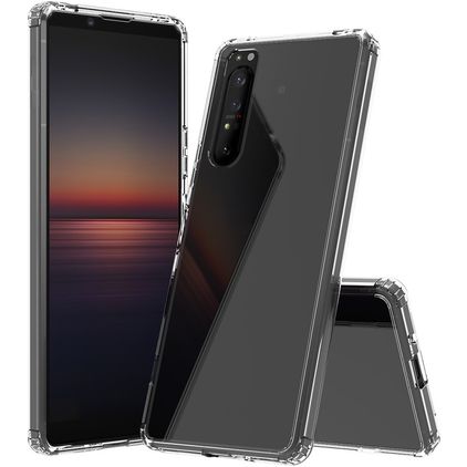 Mobigear Crystal Coque Transparente Sony Xperia 1 II Coque arrière Rigide - Transparent