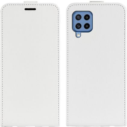 Mobigear Samsung Galaxy M22 Étui à rabat - Blanc