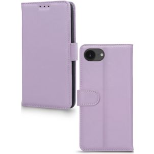 Mobilize Premium Gelly Housse iPhone 17e Etui Porte-Monnaie - Violet