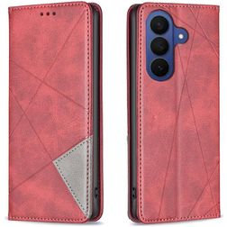 Mobigear Rhombus Slim Housse Samsung Galaxy A27 Etui - Rouge