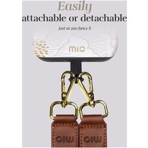 MIO Lanyard - Cordon de téléphone universel ajustable - White Roses