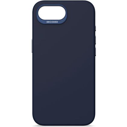 Decoded Coque iPhone 17e Coque arrière en Silicone - Bleu Marin