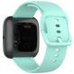 Mobigear Sport Buckle Bracelet Silicone Fitbit Versa 2 Fermeture boucle ardillon - Turquoise