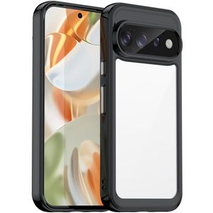 Mobigear Crystal Coque Google Pixel 11 Pro Coque arrière Rigide - Noir