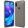 Mobigear Brushed Slim Coque Xiaomi Mi Play Coque arrière en TPU Souple - Gris