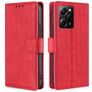 Mobigear Croco Housse POCO X5 Pro Etui Porte-Monnaie - Rouge