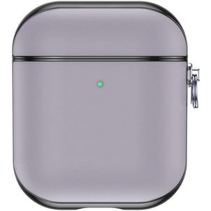 Valenta Snap Coque Apple AirPods 2 Coque en Cuir Véritable - Violet