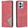 Mobigear Rhombus Slim Xiaomi Redmi Note 12 Étui - Rouge