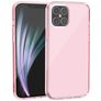 Mobigear Crystal Coque iPhone 12 Pro Coque arrière Rigide - Rose