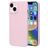 Mobiparts Slim Line Coque iPhone 15 MagSafe Coque arrière Rigide - Blush Pink