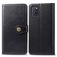 Mobigear Snap Button Housse OPPO A72 Etui Porte-Monnaie - Noir