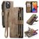 Caseme C30 Housse iPhone 14 Pro Etui Porte-Monnaie - Marron
