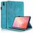 Mobigear Tree Coque Samsung Galaxy Tab S11 Ultra Etui + Porte-crayon - Bleu