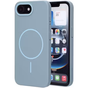 Mobiparts Slim Line Coque iPhone 16e MagSafe Coque arrière Rigide - Sage Green