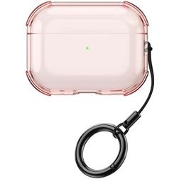 Mobigear Crystal Clip Coque Apple AirPods Pro 3 en en TPU Souple - Rose