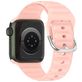 Mobigear Bumpy Bracelet Silicone Apple Watch Fermeture boucle ardillon - 49/46/45/44 mm - Rose