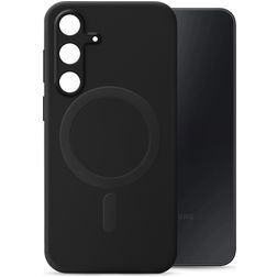 My Style Protective Flex Coque Samsung Galaxy S25 FE MagSafe Coque arrière en TPU Souple - Noir