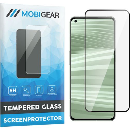 Mobigear Premium Realme GT2 Pro Verre trempé Protection d'écran - Compatible coque - Noir