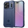 Mobigear Rugged Shield Coque iPhone 18 Pro Coque arrière en TPU Souple Anti-Chocs - Bleu