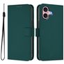 Mobigear Urban Wallet Housse iPhone 16 Etui Porte-Monnaie - Vert