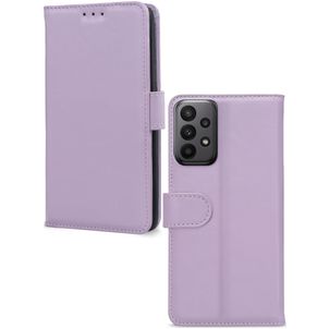 Mobilize Premium Gelly Wallet Housse Samsung Galaxy A23 Etui Porte-Monnaie - Violet