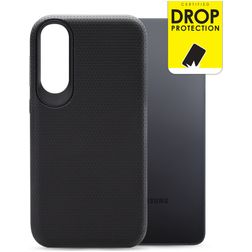 My Style Tough Coque Samsung Galaxy S25 Edge Coque arrière Rigide Anti-Chocs - Noir