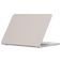 Mobigear Cream Matte MacBook Air 13 pouces (2022-2026) Coque rigide pour MacBook - Gris - Modèle A2681 / A3113 / A3240 / A3449