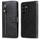 Mobigear Zipper Housse Samsung Galaxy S23 Ultra Etui Porte-Monnaie - Noir