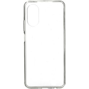 Mobiparts Classic Coque Transparente OPPO A17 Coque arrière en TPU Souple - Transparent