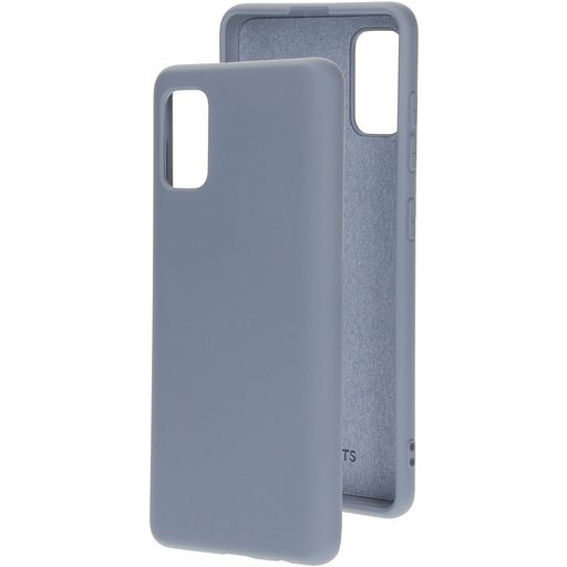 Mobiparts Coque Samsung Galaxy A41 Coque arrière en Silicone - Royal Grey