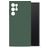 Mobilize Rubber Gelly Coque Samsung Galaxy S24 Ultra Coque arrière en TPU Souple - Matt Green