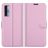 Mobigear Classic Housse TCL 20S Etui Porte-Monnaie - Rose