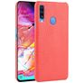 Mobigear Croco Coque Samsung Galaxy A20s Coque arrière Rigide - Rouge