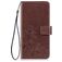 Mobigear Clover Huawei P40 Pro Étui Portefeuille - Marron
