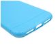 Mobigear Grip Coque iPhone XS Coque arrière en TPU Souple avec Support Amovible - Bleu