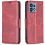 Mobigear Excellent Housse Motorola Edge 40 Pro Etui Porte-Monnaie - Rouge