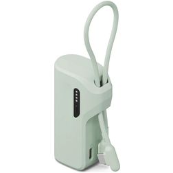 Cygnett Thumboost 5K - Batterie externe Double USB-C 5.000 mAh 20W - Menthe